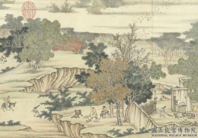 图片[7]-Imitating a Painting of Jinling by Song Court Artists-China Archive